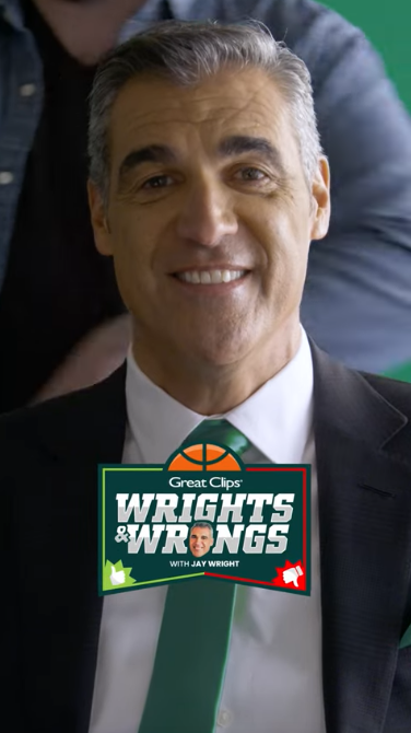 video player - Coach Jay Wright Gets Ready for March Madness® with Great Clips