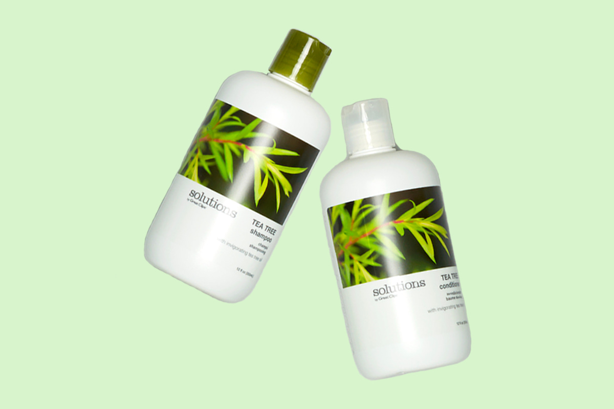 Solutions by Great Clips Tea Tree Shampoo and Conditioner Solutions by Great Clips Tea Tree Shampoo and Conditioner