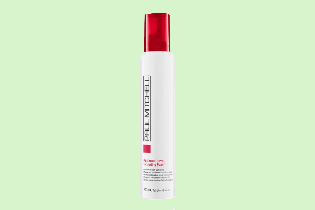 Bottle of Paul Mitchell Flexible Style Sculpting Foam Bottle of Paul Mitchell Flexible Style Sculpting Foam