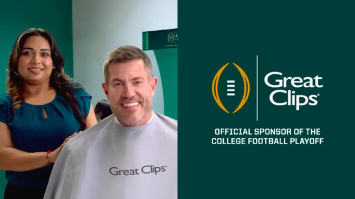 Great Clips, Official sponsor of the college football playoff