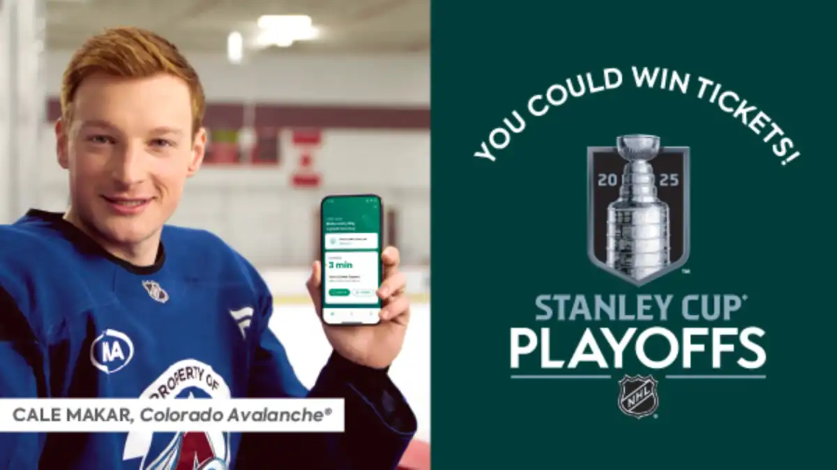 Cale Makar, Colorado Avalanche® shows how you could win tickets to the Stanley Cup® Playoffs