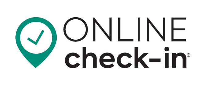 online check-in logo