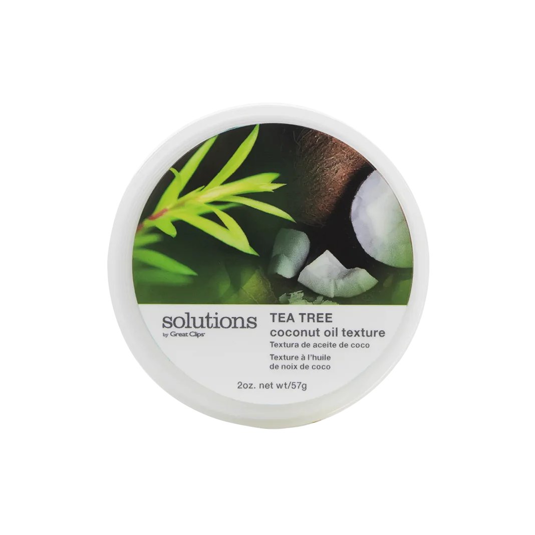 Solutions by Great Clips Tea Tree Coconut Oil Texture